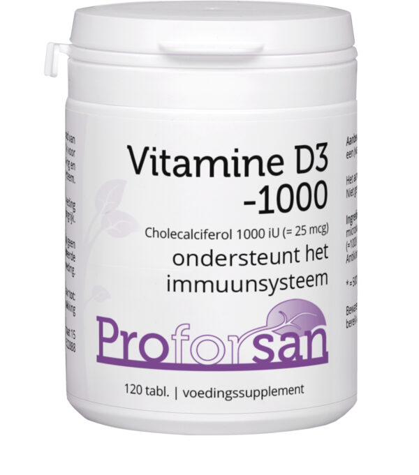 Proforsan Vitamine D3-1000 - 60 tabletten